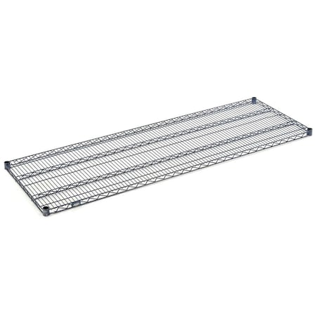 Nexelon Wire Shelving Add-On, Blue Epoxy, 60W X 18D X 54H